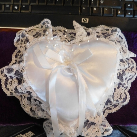 Other Heart Shaped Ring Bearer Pillow Poshmark
